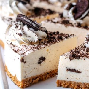 Cheesecake de oreo