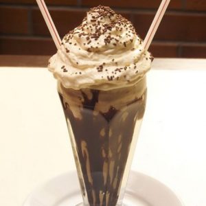 Milkshake de chocolate